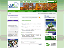 Tablet Screenshot of ceja.org.mx